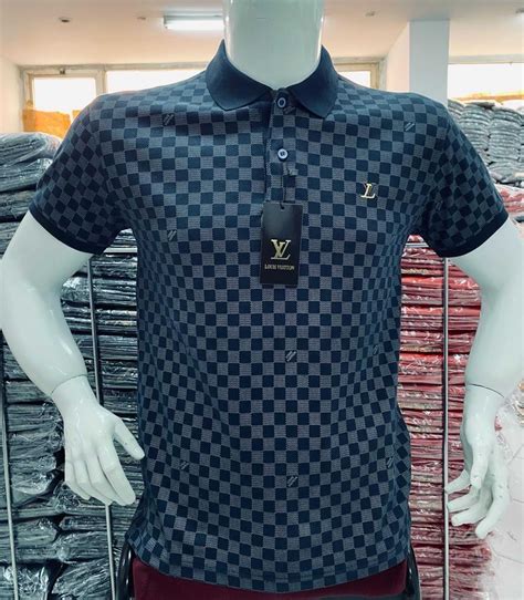 koszulki męskie louis vuitton|louis vuitton short sleeve polo shirt.